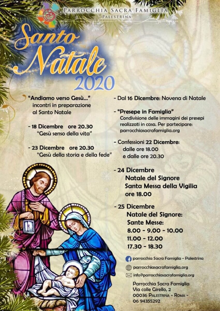 Santo Natale 2020