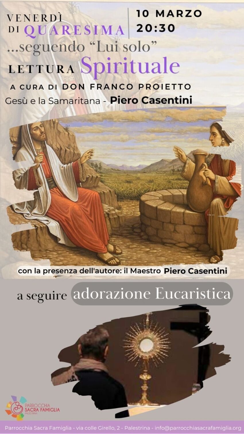Terzo appuntamento con le meditazioni della Via Crucis
