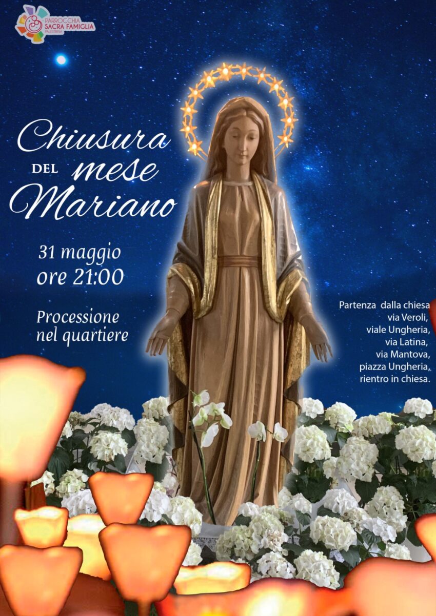 Chiusura del Mese Mariano 2023