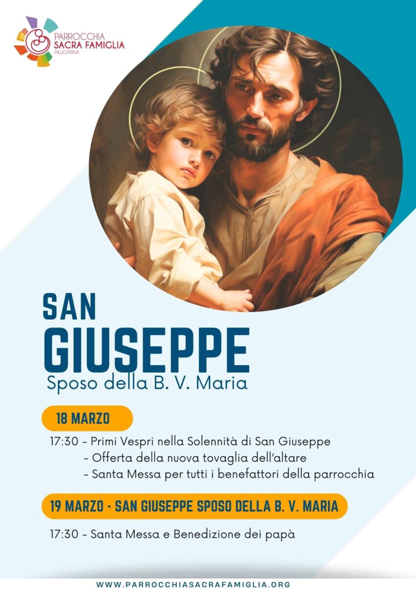 San Giuseppe, sposo della Beata Vergine Maria